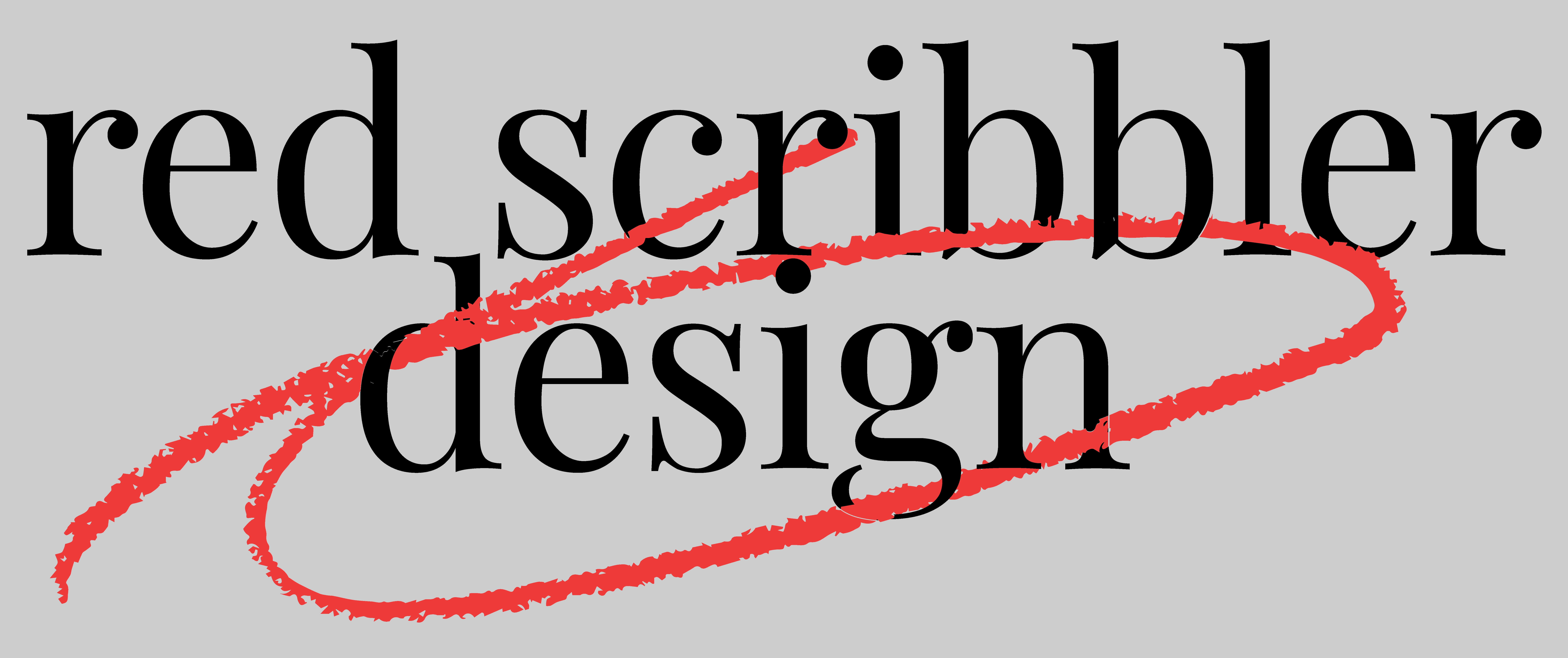 The Red Scribbler Design logo